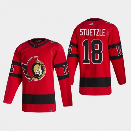 Camisola Ottawa Senators Tim Stuetzle 18 2020-21 Reverse Retro Authentic - Homem